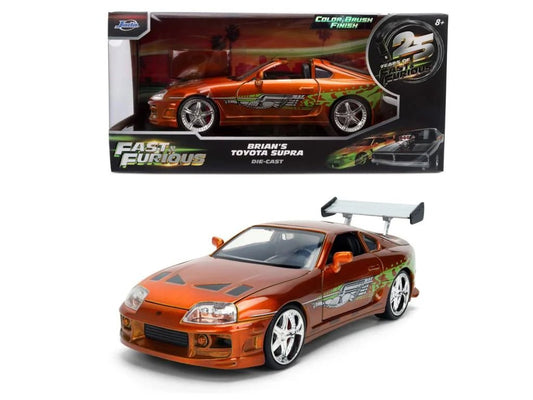 Jadatoys Brian's Toyota Supra - Fast & Furious 1:24 Modell