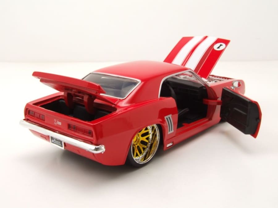 Jadatoys Chevrolet Camaro 1969 Red - Fast & Furious 1:24 Modell