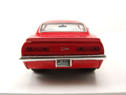 Jadatoys Chevrolet Camaro 1969 Red - Fast & Furious 1:24 Modell