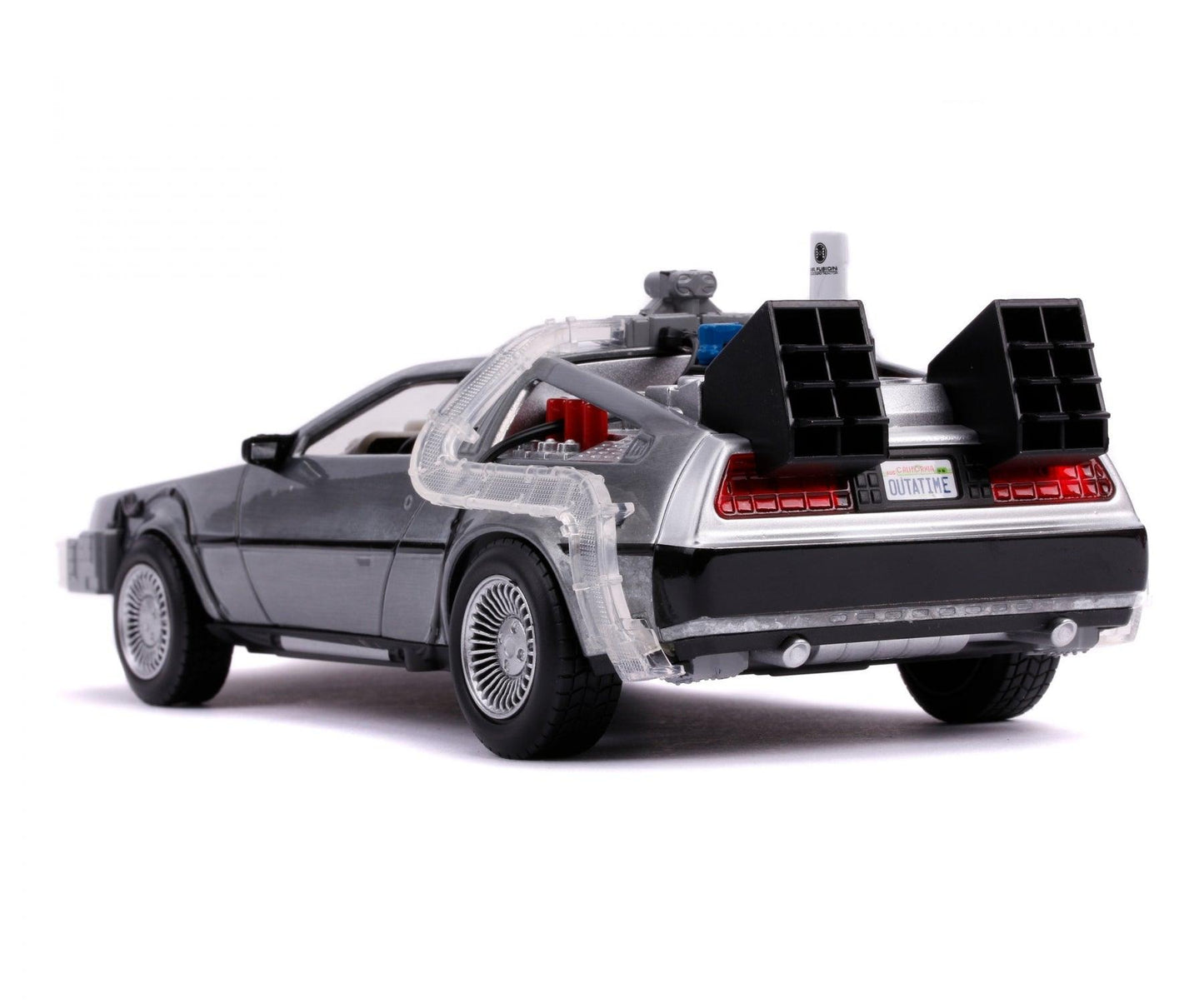 Jadatoys DeLorean DMC - 12 Time Machine Back to the Future 2 1:24 Modell - Artexio