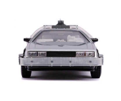 Jadatoys DeLorean DMC - 12 Time Machine Back to the Future 2 1:24 Modell