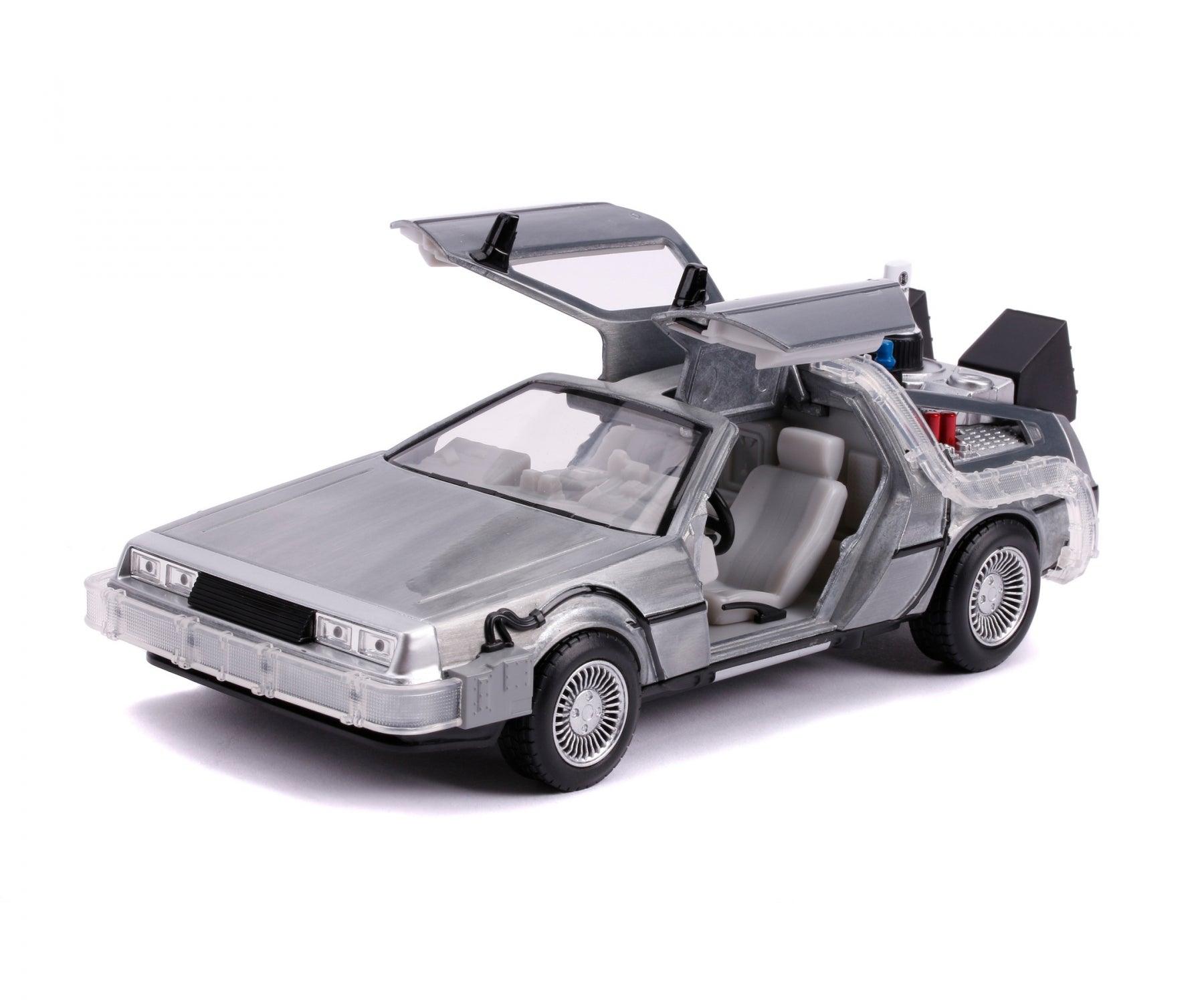 Jadatoys DeLorean DMC - 12 Time Machine Back to the Future 2 1:24 Modell