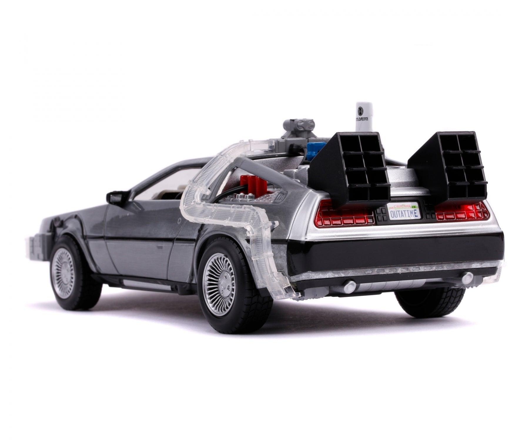Jadatoys DeLorean DMC - 12 Time Machine Back to the Future 2 1:24 Modell