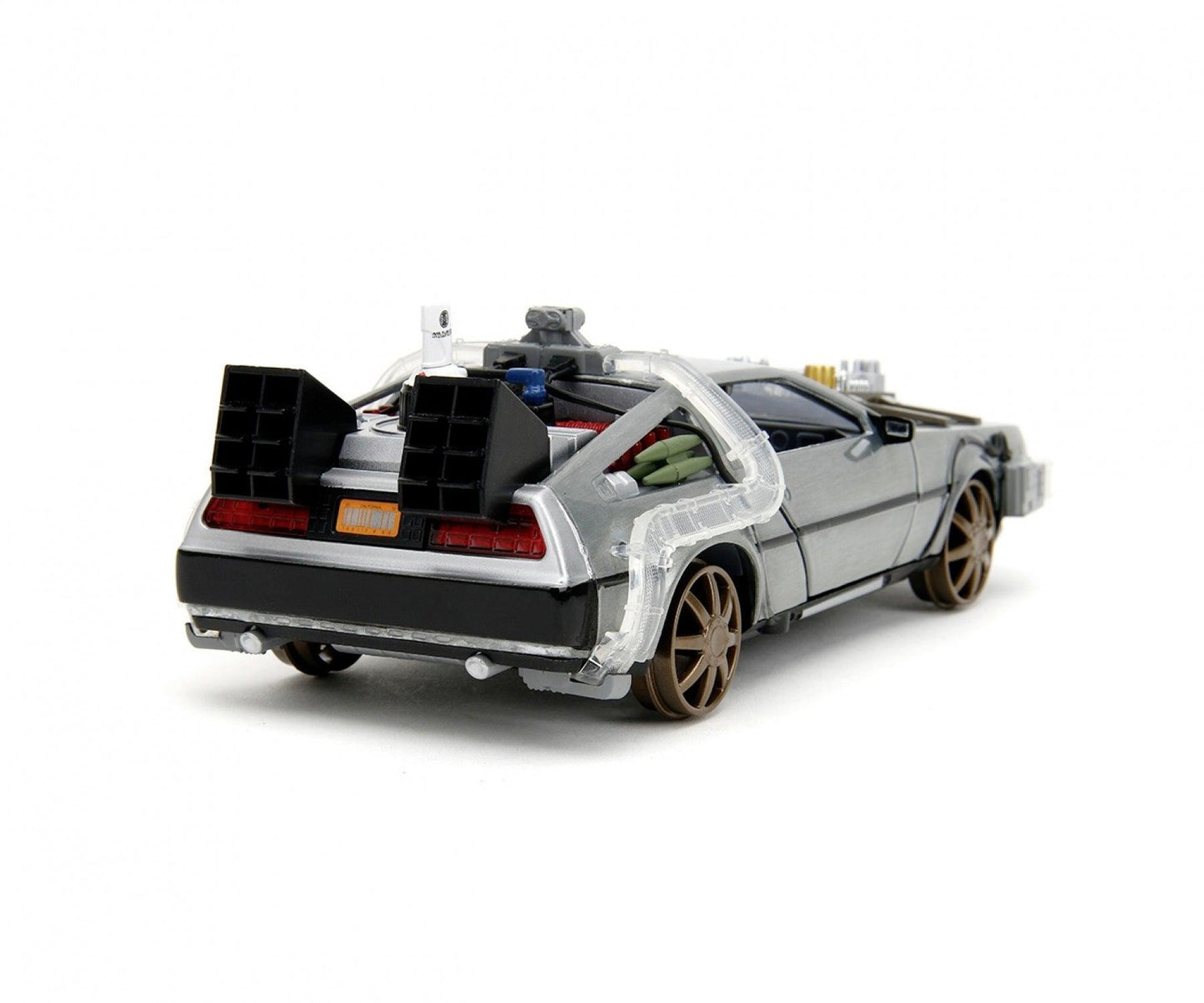 Jadatoys DeLorean DMC - 12 Time Machine (Back to the Future 3) 1:24 Modell - Artexio