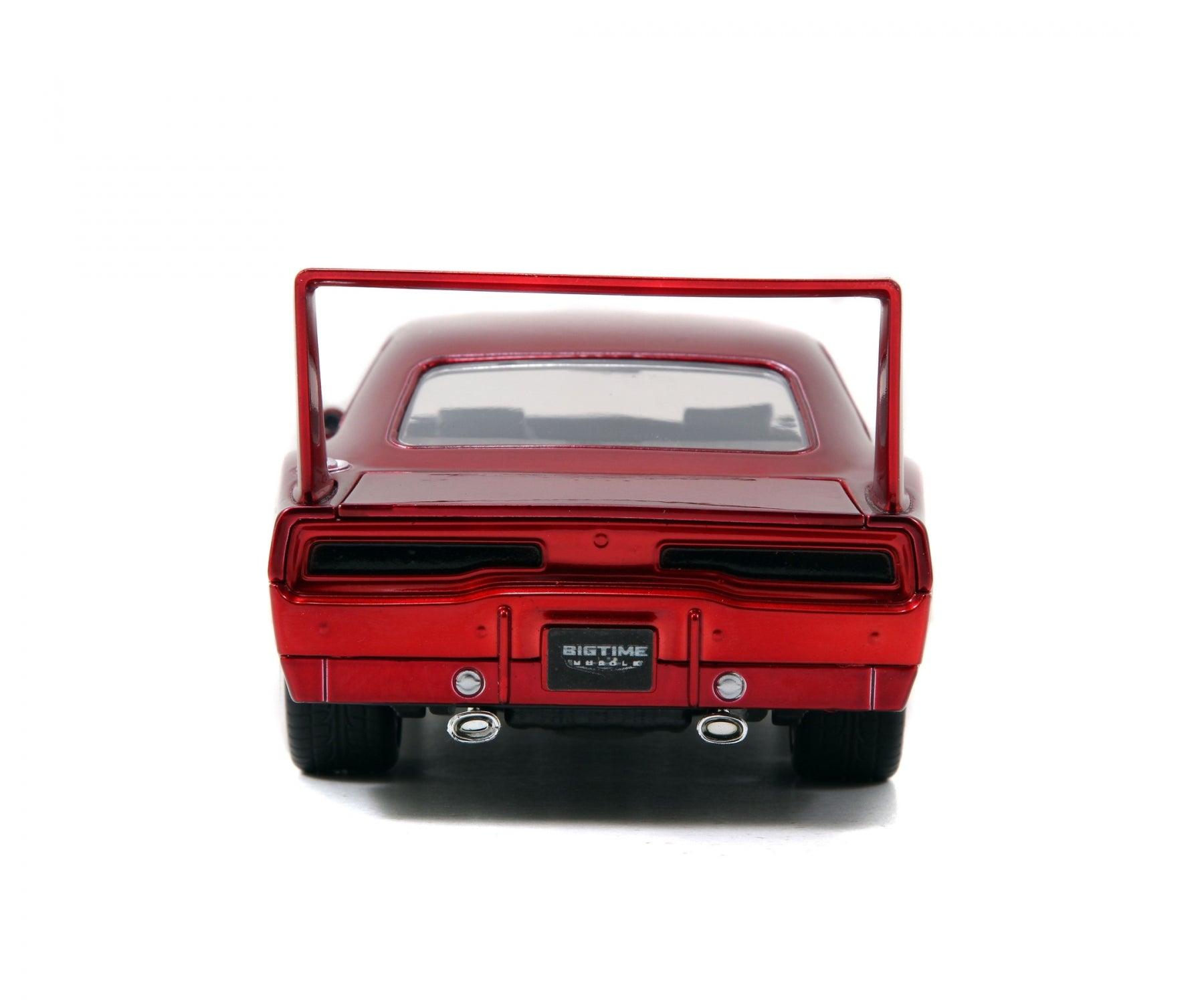 Jadatoys Dom's 1969 Dodge Charger Daytona Red - Fast & Furious 1:24 Modell - Artexio