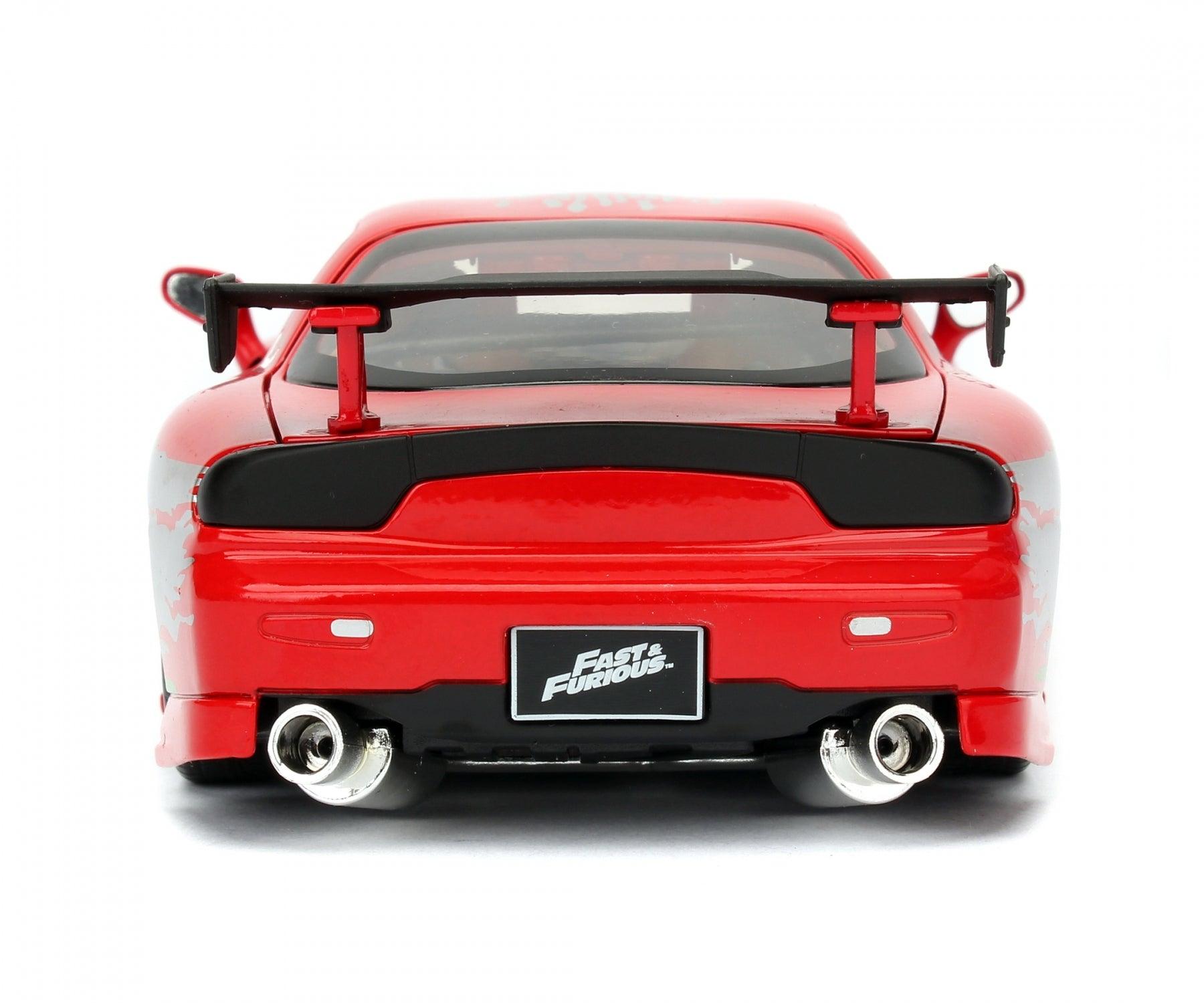 Jadatoys Dom's Mazda RX-7 Red Fast and Furious 1:24 Modell_Artexio