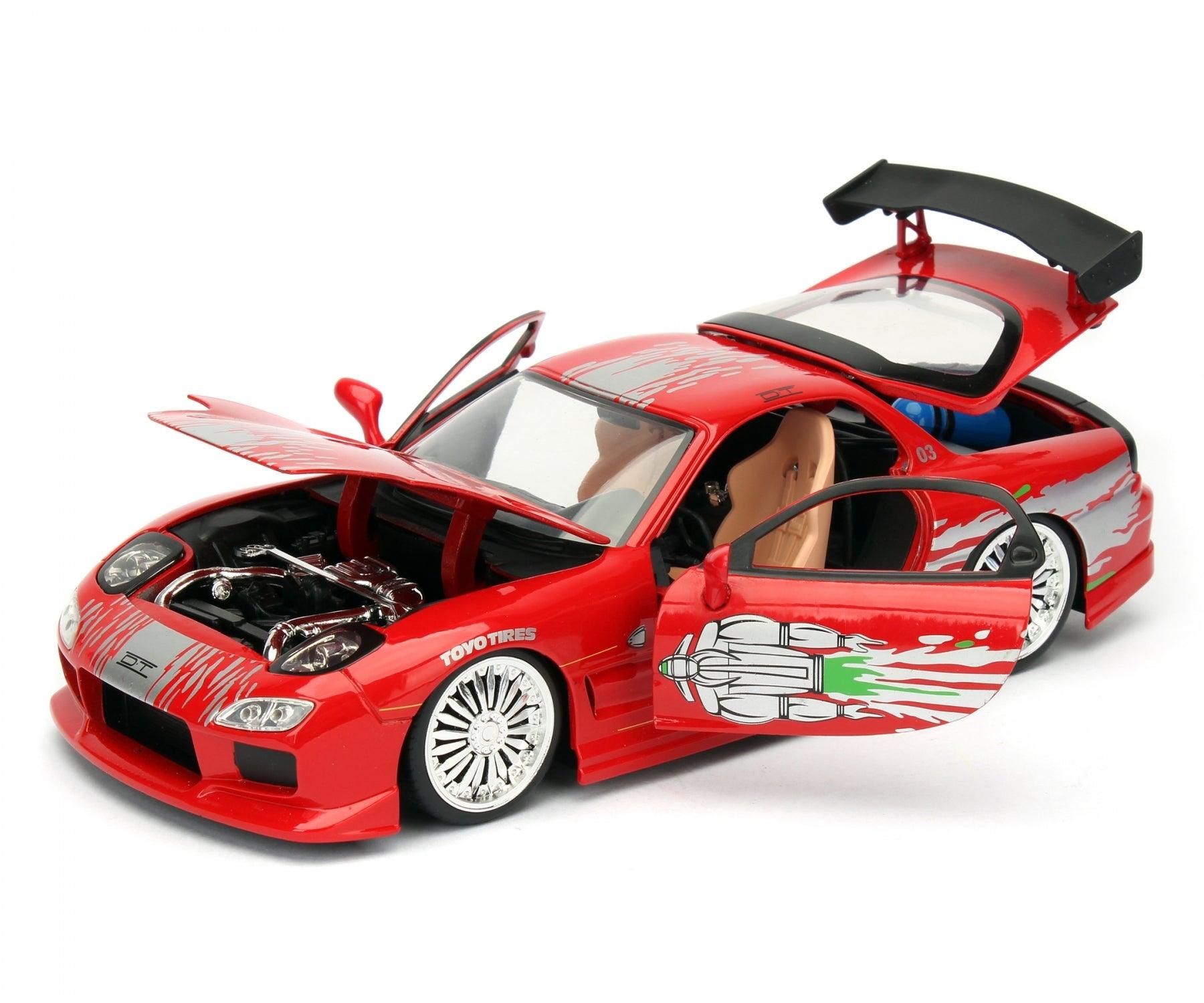 Jadatoys Dom's Mazda RX-7 Red Fast and Furious 1:24 Modell_Artexio