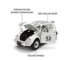 Jadatoys Herbie The Love Bug VW Beetle 53 1:24 Modell