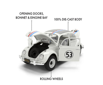Jadatoys Herbie The Love Bug VW Beetle 53 1:24 Modell