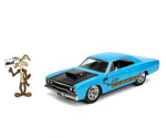 Jadatoys Looney Tunes Wile E. Coyote Plymouth Road Runner 1979 1:24 Modell