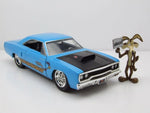 Jadatoys Looney Tunes Wile E. Coyote Plymouth Road Runner 1979 1:24 Modell