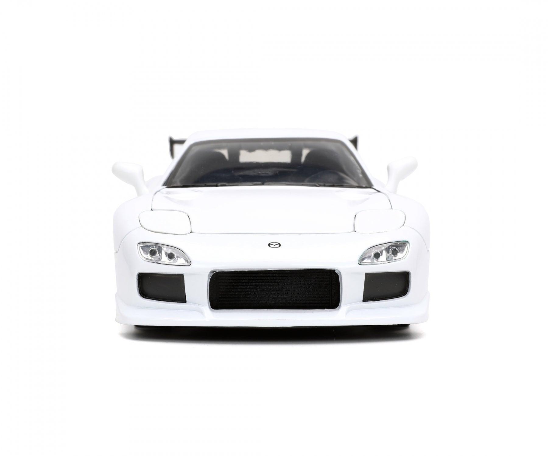 Jadatoys Mazda RX - 7 1993 white - Fast & Furious 1:24 Modell - Artexio