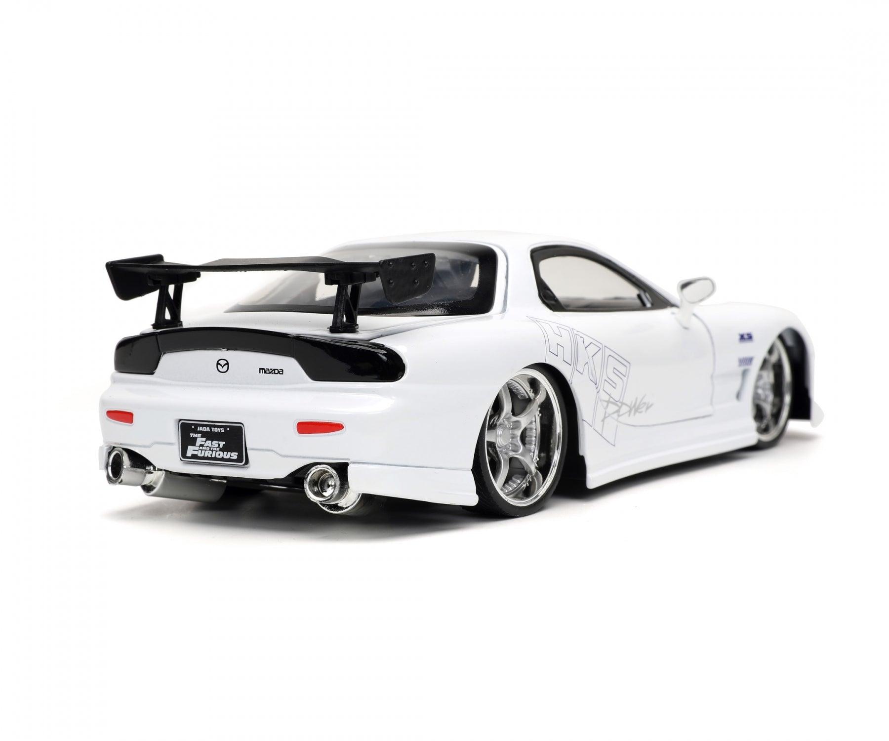 Jadatoys Mazda RX - 7 1993 white - Fast & Furious 1:24 Modell - Artexio