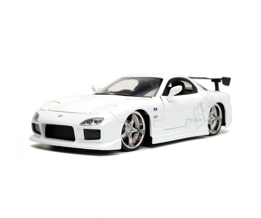 Jadatoys Mazda RX - 7 1993 white - Fast & Furious 1:24 Modell