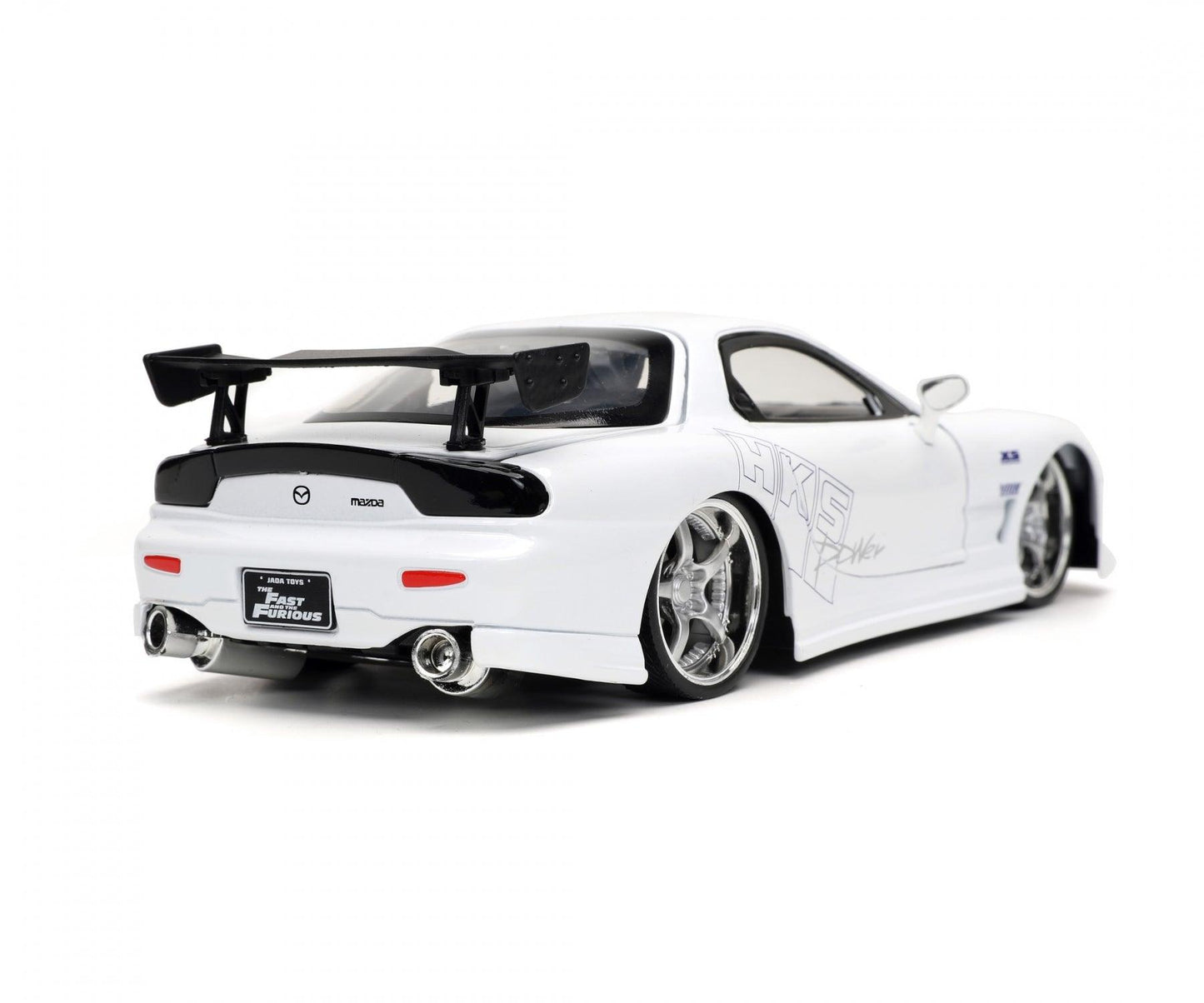 Jadatoys Mazda RX - 7 1993 white - Fast & Furious 1:24 Modell