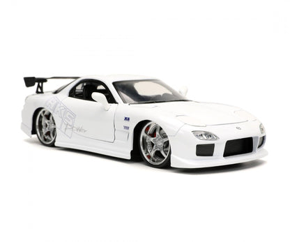 Jadatoys Mazda RX - 7 1993 white - Fast & Furious 1:24 Modell