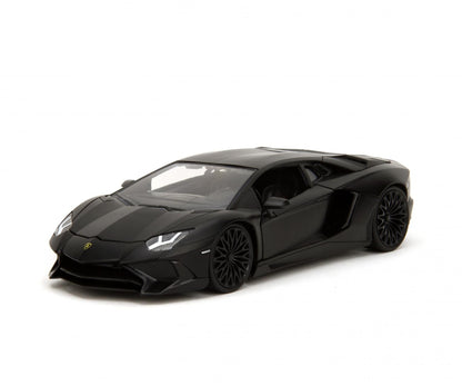 Jadatoys Shaw's Lamborghini Aventador black - Fast & Furious 1:24 Modell