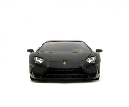 Jadatoys Shaw's Lamborghini Aventador black - Fast & Furious 1:24 Modell