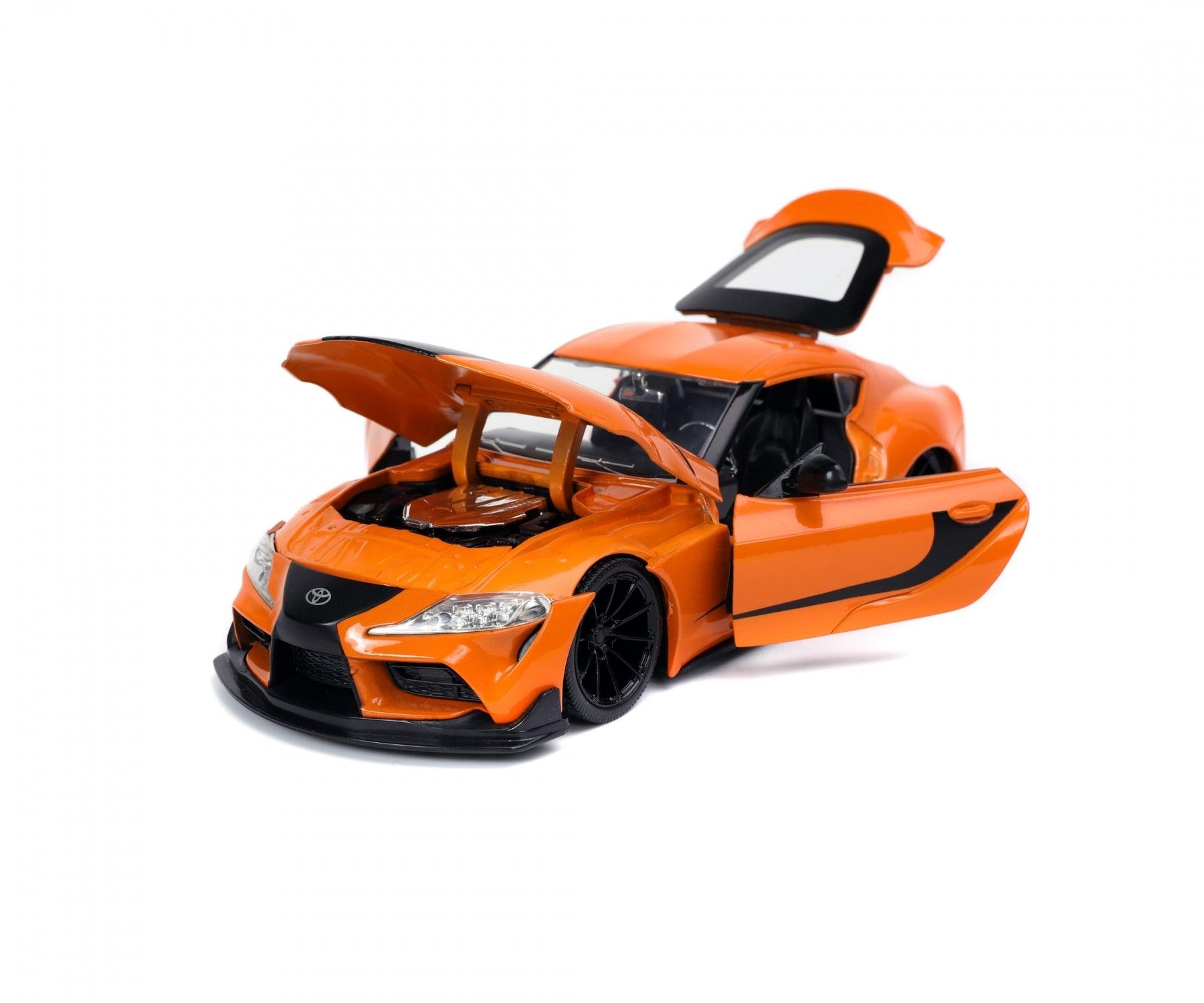 Jadatoys Toyota Supra 2020 Orange - Fast & Furious 1:24 Modell - Artexio