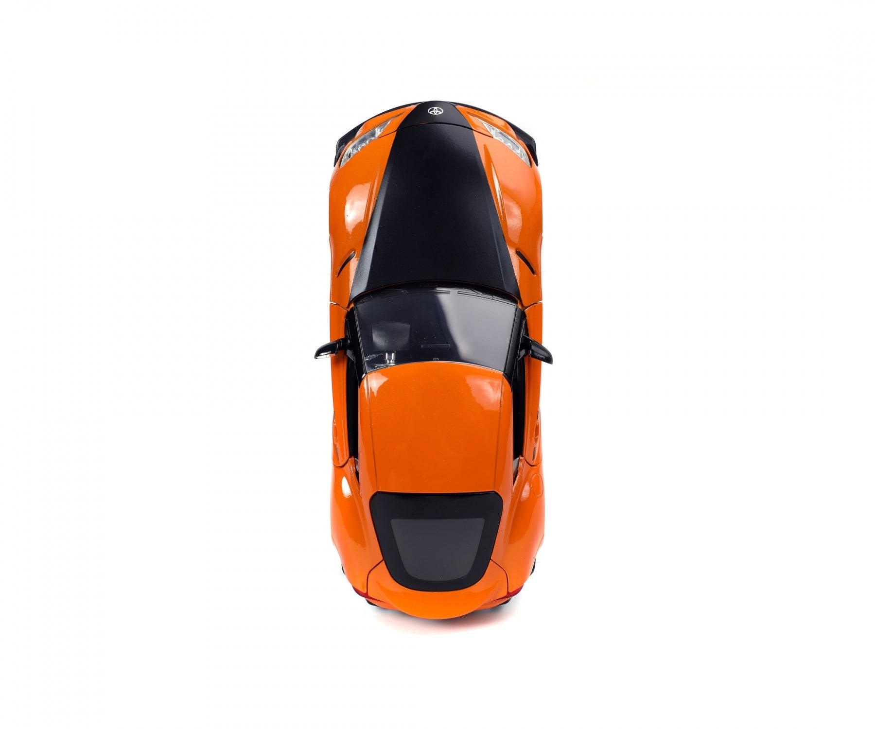 Jadatoys Toyota Supra 2020 Orange - Fast & Furious 1:24 Modell - Artexio