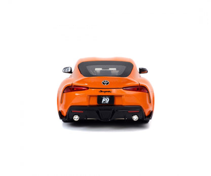 Jadatoys Toyota Supra 2020 Orange - Fast & Furious 1:24 Modell - Artexio