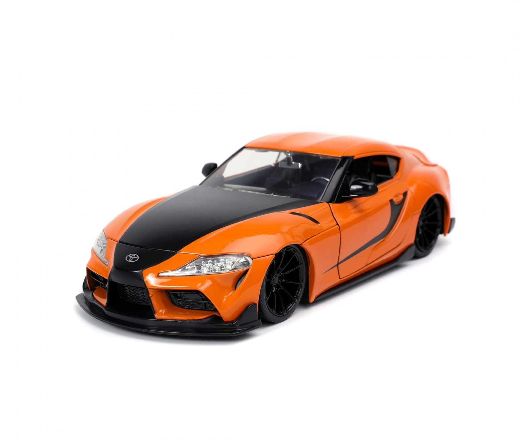 Jadatoys Toyota Supra 2020 Orange - Fast & Furious 1:24 Modell