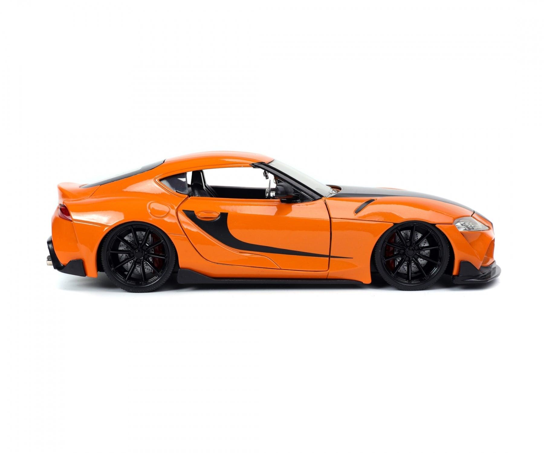Jadatoys Toyota Supra 2020 Orange - Fast & Furious 1:24 Modell