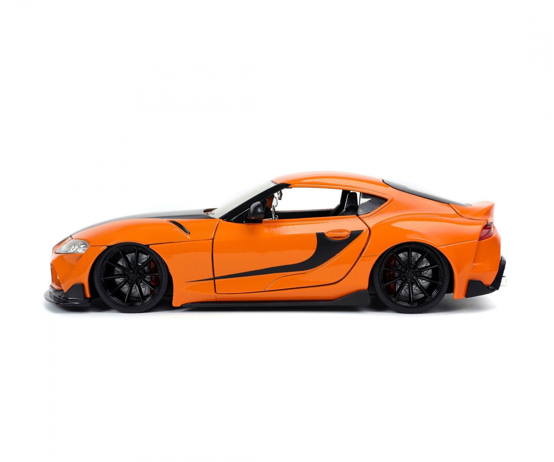 Jadatoys Toyota Supra 2020 Orange - Fast & Furious 1:24 Modell