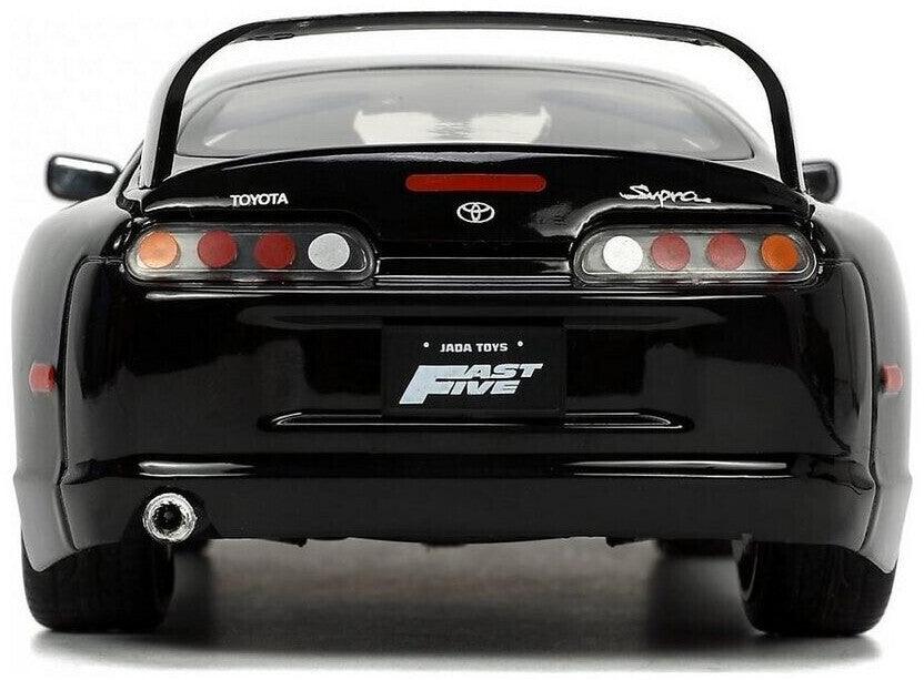 Jadatoys Toyota Supra Black 1995 - Fast & Furious 1:24 Modell - Artexio