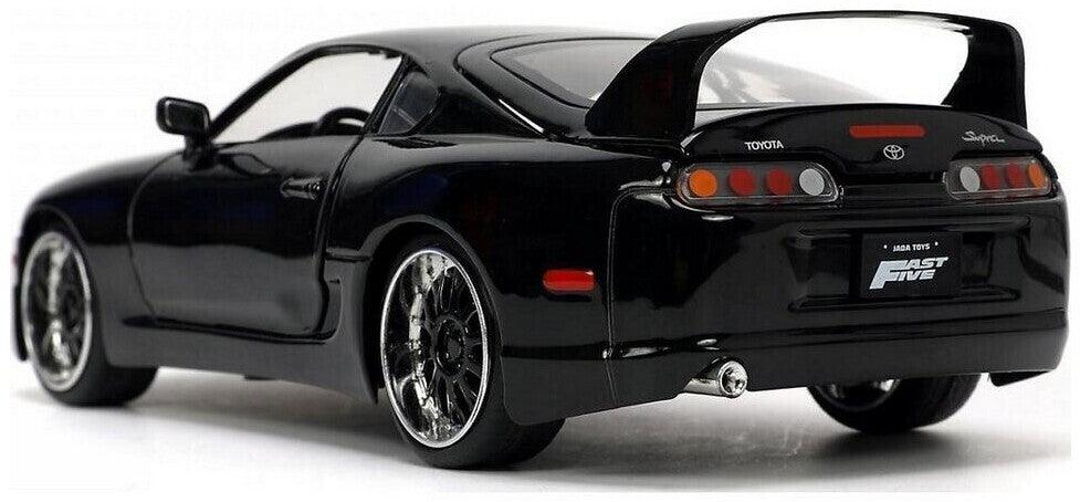 Jadatoys Toyota Supra Black 1995 - Fast & Furious 1:24 Modell - Artexio