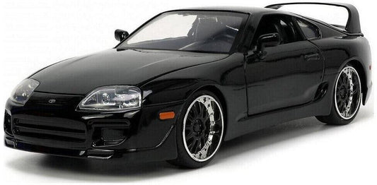 Jadatoys Toyota Supra Black 1995 - Fast & Furious 1:24 Modell - Artexio