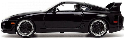 Jadatoys Toyota Supra Black 1995 - Fast & Furious 1:24 Modell