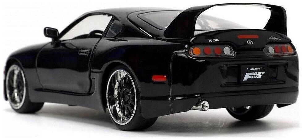 Jadatoys Toyota Supra Black 1995 - Fast & Furious 1:24 Modell