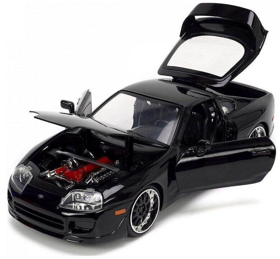 Jadatoys Toyota Supra Black 1995 - Fast & Furious 1:24 Modell
