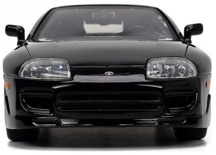 Jadatoys Toyota Supra Black 1995 - Fast & Furious 1:24 Modell