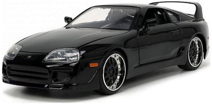 Jadatoys Toyota Supra Black 1995 - Fast & Furious 1:24 Modell