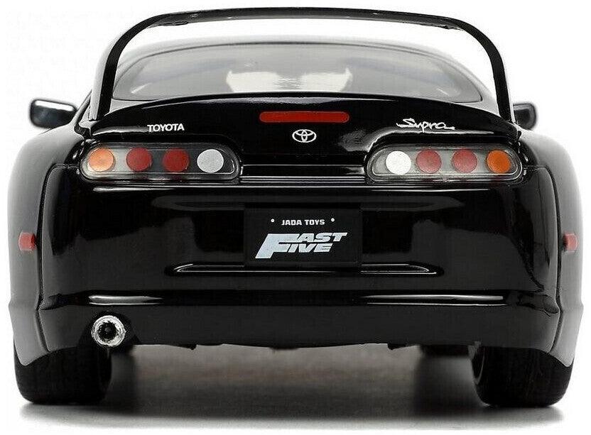 Jadatoys Toyota Supra Black 1995 - Fast & Furious 1:24 Modell