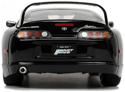 Jadatoys Toyota Supra Black 1995 - Fast & Furious 1:24 Modell