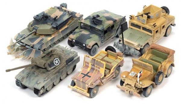 Johnny Lightning Greatest Generation 2021 Release 1B (Set von 6 Modellen) 1:64 Modelle - Artexio