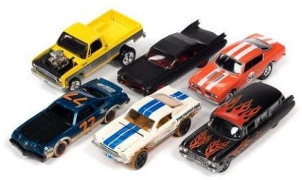 Johnny Lightning Street Freaks - Release 1 2021 - Assortment B (Set von 6 Modellen) 1:64 Modelle - Artexio