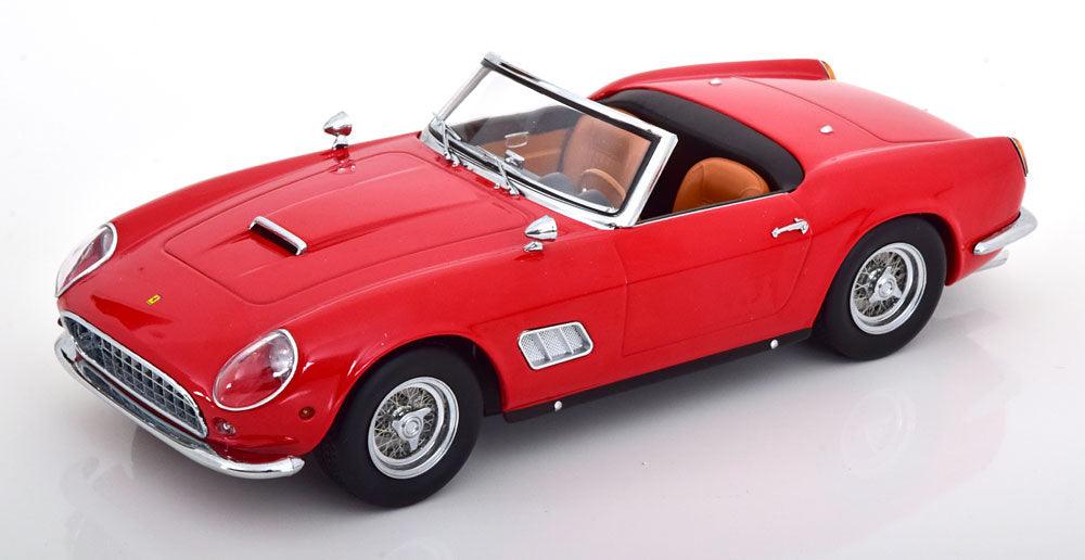 KK - Scale Ferrari 250 GT California Spyder US Version Hardtop 1960 - Red 1:18 Modell - Artexio