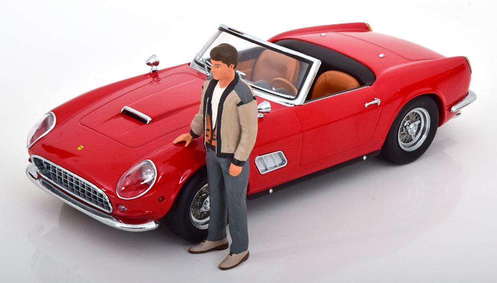 KK - Scale Ferrari 250 GT California Spyder US Version Hardtop 1960 - Red 1:18 Modell - Artexio