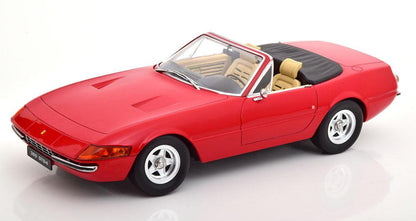 KK - Scale Ferrari 365 GTB Daytona Spyder Series 2 1971 - Red 1:18 Modell - Artexio