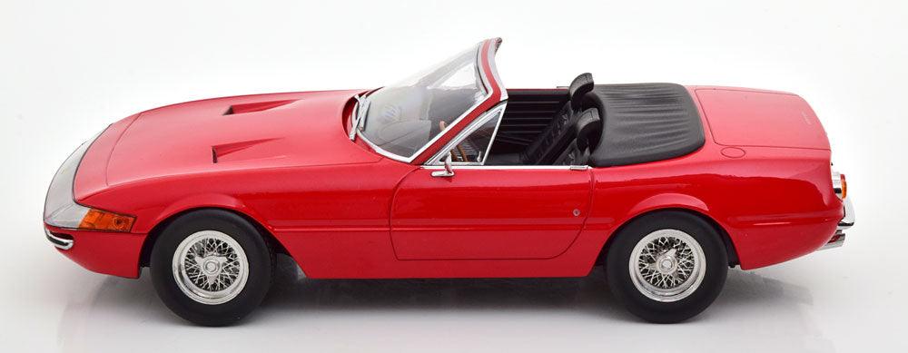 KK - Scale Ferrari 365 GTS/4 Daytona Cabrio 1.Serie 1969 - Red 1:18 Modell - Artexio