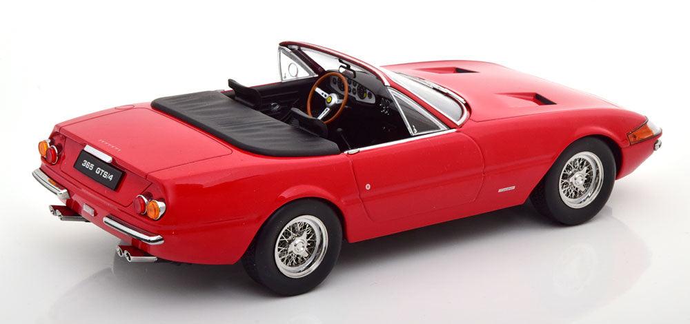 KK - Scale Ferrari 365 GTS/4 Daytona Cabrio 1.Serie 1969 - Red 1:18 Modell - Artexio