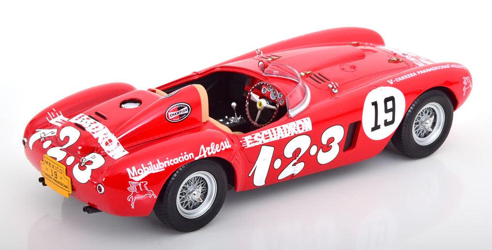 KK - Scale Ferrari 375 Plus Winner Carrera Panamericana 1954 Maglioli 1:18 Modell - Artexio