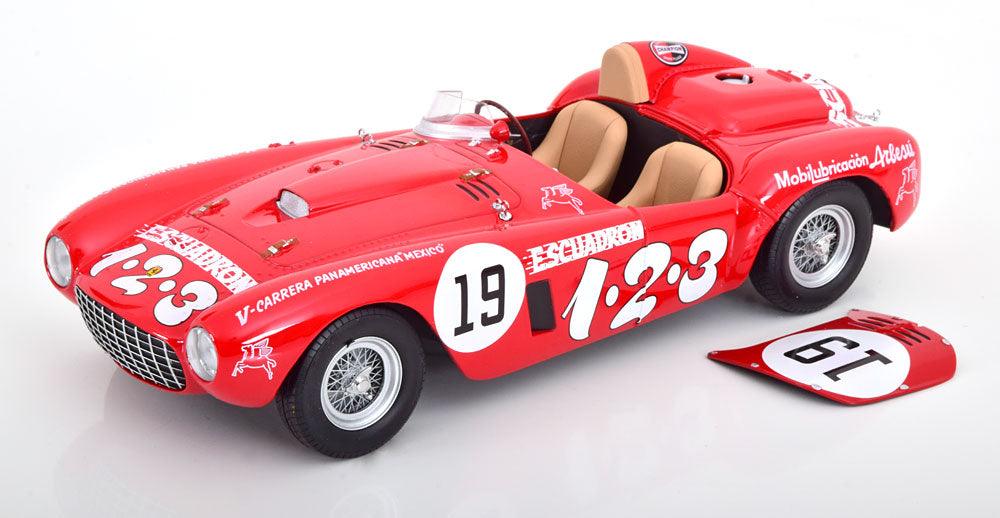 KK - Scale Ferrari 375 Plus Winner Carrera Panamericana 1954 Maglioli 1:18 Modell - Artexio