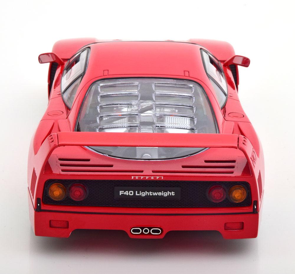 KK - Scale Ferrari F40 Lightweight 1990 - Red 1:18 Modell - Artexio