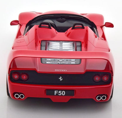 KK - Scale Ferrari F50 Cabrio 1995 - Red 1:18 Modell - Artexio