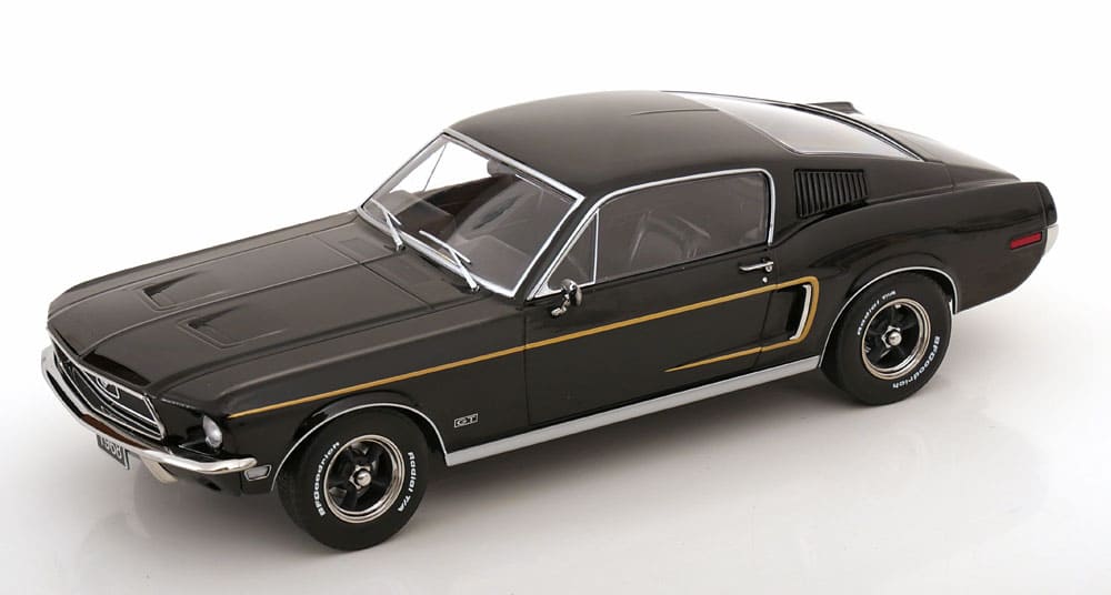 KK-Scale Ford Mustang GT Fastback 1968 black 1:18 Modell